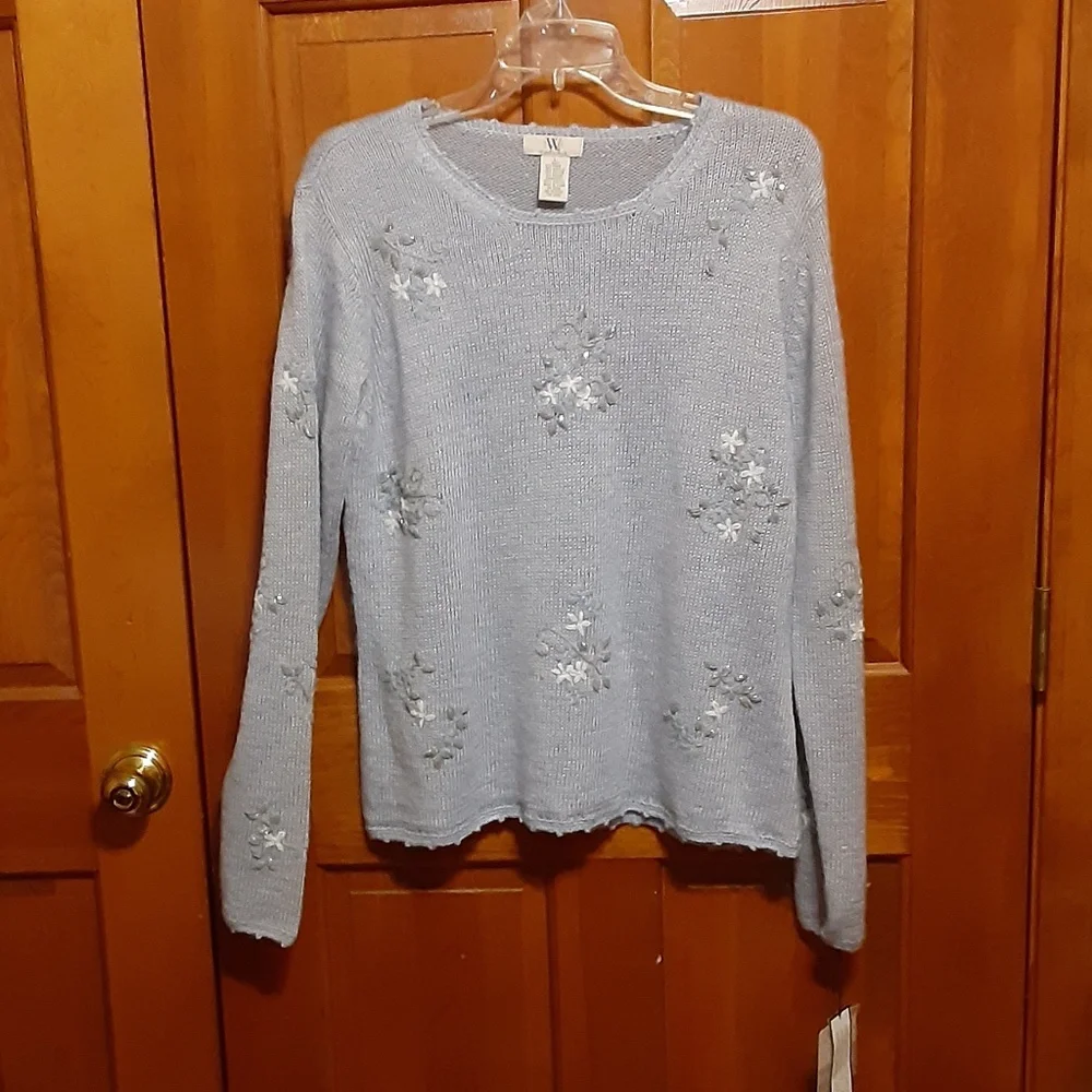 North West Blues Casuals Embroidered Sweater